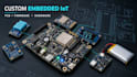 custom microcontroller pcb esp32 stm32 embedded c firmware, iot hardware design