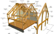 design timber frame plans, wood structures, framing layouts, and truss plans