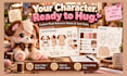 create custom plush reference sheet tech pack for stuffed animal ych oc