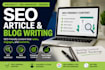 do SEO blog writing, article writing, or content writing