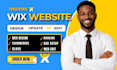 edit wix site update wix site redesign wix site modify wix site