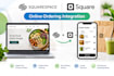 integrate square online ordering to squarespace website