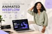 design 3d interactive animated webflow webflow to figma landing page