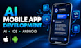 develop ai mobile app, ai integration android app, ios app, ai chatbot