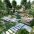 do backyard design, garden 2d, site plan as a landscape