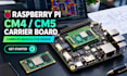 design raspberry pi cm4 cm5 carrier board and compute module pcb