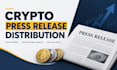 do crypto press release distribution across crypto news blockchain web3 media