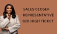 be your saas sales closer high ticket sales representative b2b sales agent