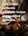 create authentic japanese recipes with nutrition tips