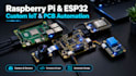 do raspberry pi iot projects with camera, sensors and automation pcb esp32