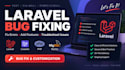 fix bugs and add features to your laravel application
