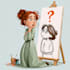 draw an illustration in disney pixar style