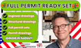 structural engineer full permit set civil engineer mep massachusetts ohio permit