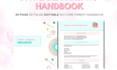 design a canva daycare parent handbook and welcome packet
