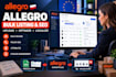 bulk upload and optimize products on allegro marketplace