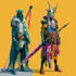fantasy character and dnd character