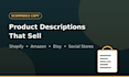 persuasive product descriptions for ecommerce stores