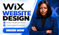 design wix responsive website develop wix revamp and redesign wix website