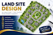 design professional land site plans, layouts and development concepts