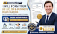 form your US llc, ein, and handle business registration