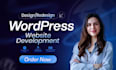 build wordpress website, modern responsive and user friendly design