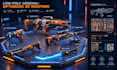 create optimized low poly character models 3d game assets, weapons, and vehicles