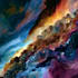abstract painting art or color abstract art