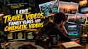 edit vlog youtube video with free thumbnail