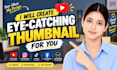 design the best youtube thumbnail