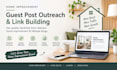 build home improvement backlinks through guest post outreach
