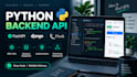 develop a python backend API using fastapi django