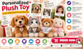 create personalized plush toy custom stuffed animal and custom plush gift