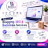 boost your website with SEO, blogs and high quality backlinks