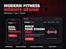 design and develop a modern, responsive website