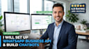set up whatsapp business API and build ai whatsapp chatbots