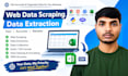do accurate web data scraping and data extraction in excel