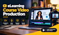create elearning course videos online course training video educational course