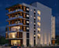 visualize 3d residential apartment, multistory building exterior, enscape render