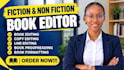 professionally proofread your book or manuscript