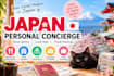 be your personal concierge in japan