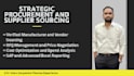 strategic procurement and supplier sourcing specialist