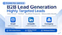 do b2b lead generation linkedin leads and email list