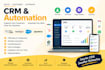 setup crm and automation