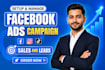 set up manage and optimize facebook instagram and meta ads campaign