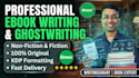 be your professional ebook writer