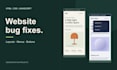 fix HTML, CSS and javascript bugs on your website