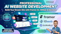 build a professional ai website using emergent or durable