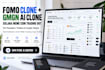 develop fomo clone, gmgn ai clone, crypto wallet app, crypto dapp, crypto ai app