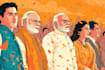 create satirical political cartoon illustrations