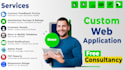 develop custom PHP web applications and software